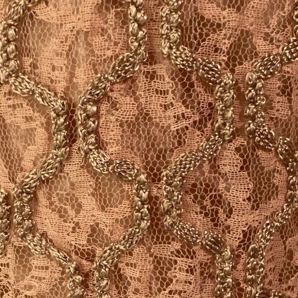 Vintage Pink Lace Plus Size Dress - Picture 6 of 7